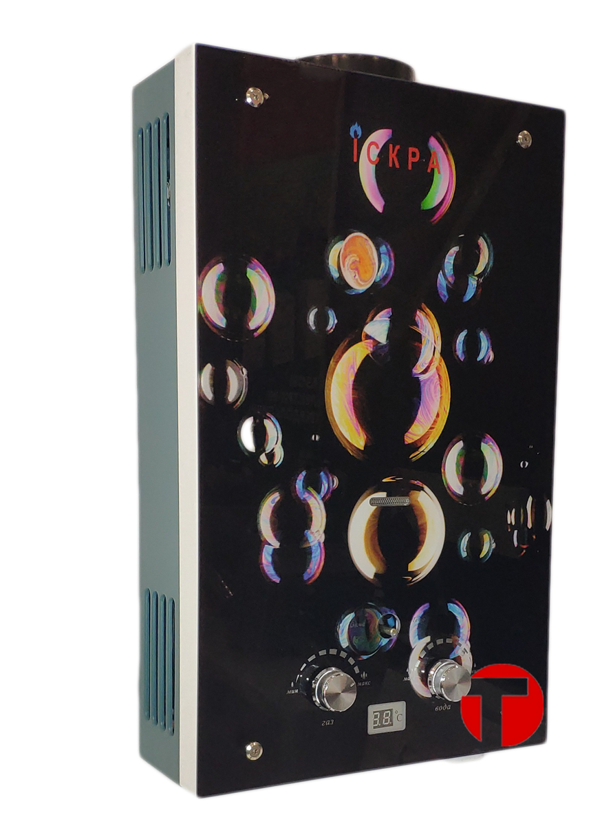 Колонка газовая Искра JSD 10L- LCD Мыльные пузыри